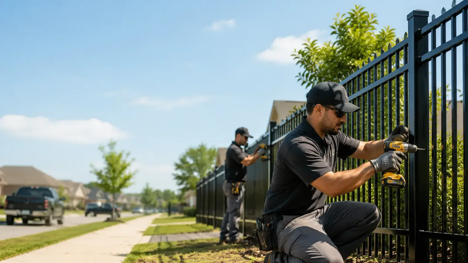 Metal Fence Installation in Kildare, TX